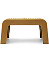 Liewood Ulla Step Stool with Anti-slip Pattern - Golden Caramel - Bamboo Toilet Steps