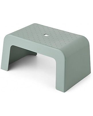 Liewood Ulla Step Stool with Anti-slip Pattern - Peppermint - Bamboo Toilet Steps