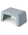 Liewood Ulla Step Stool with Anti-slip Pattern - Sea Blue - Bamboo Toilet Steps