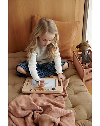 Liewood Veneda Drawing Activity Board - Beechwood - Tuscany Rose Multi Mix Drawing Boards