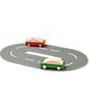 Liewood Village Road Set - Apple Red Multi Mix - Beechwood - 11 Pieces Wooden Toy Cars, Trains & Trucks