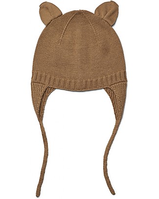 Liewood Violet Bonnet - Camel - 100% organic cotton Hats