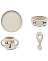 Liewood Vivi Tableware Set - Leopard - Multi Mix - 100% Silicone Meal Sets