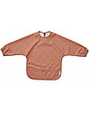 Liewood Waterproof Cape Bib with Sleeves and Pocket - Dots/Tuscany Rose - 100% Recycled Material! Burpy Bibs