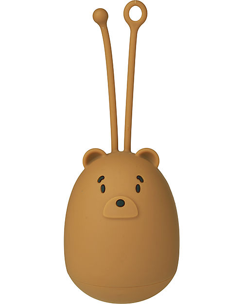 Liewood Watson Rechargeable LED Night Light - Bear - Golden Caramel - 100% Silicone shell Nightlights