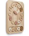 Liewood Yelena Toy Clock - Wood - Rose Multi Mix Montessori Toys