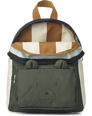 Liewood Zaino Allan per Bambini - Mr Orso/Hunter Green Multi Mix Backpack