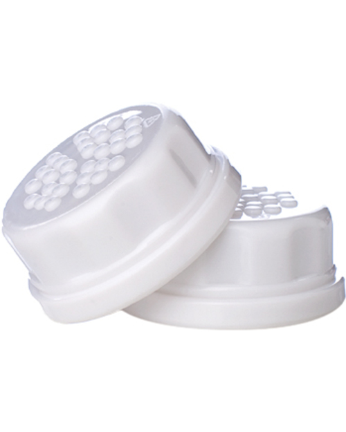 Lifefactory Baby Bottle Flat Cap Set (2 White Caps) Baby Bottles Accessories