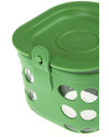 Lifefactory Heat Resistant Glass Food Container 475ml - Green Food Containers