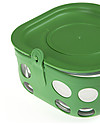 Lifefactory Heat Resistant Glass Food Container 950ml - Green Food Containers