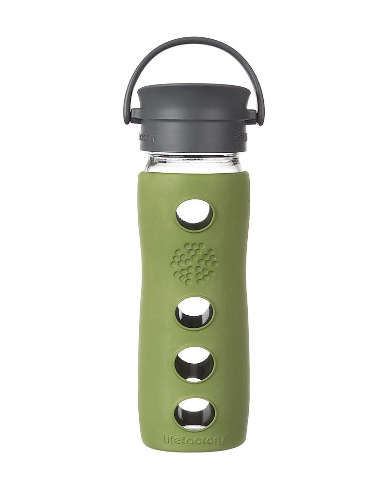 Lifefactory Insulated Glass Bottle - Mug To Go with Keep Warm