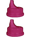 Lifefactory Sippy Cap Set of 2 - Raspberry (for LifeFactory bottles) Baby Bottles Accessories