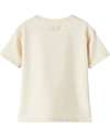Lil Atelier Asymmetrical T-Shirt - Turtledove - Organic Cotton T-shirts