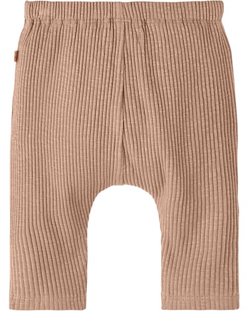 Lil Atelier Baby Pants - Sirocco - Organic Cotton - Adjustable Waist Trousers