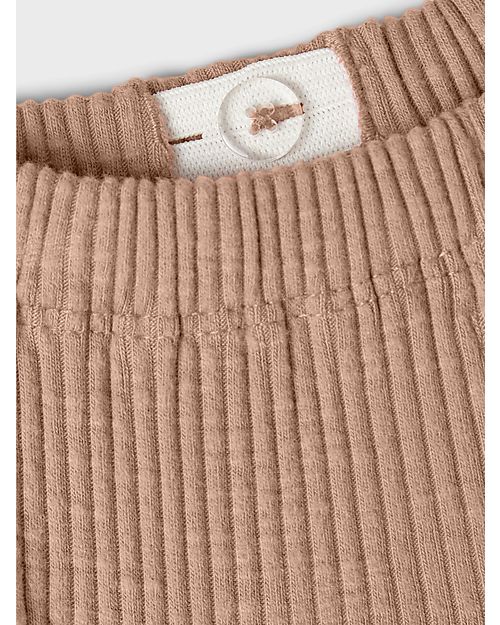 Lil Atelier Baby Pants - Sirocco - Organic Cotton - Adjustable Waist Trousers