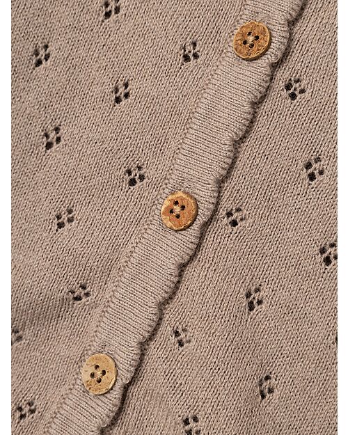 Lil Atelier Cardigan with Buttons - Ethrea - Knitted - Organic Cotton Cardigans