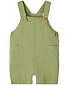 Lil Atelier Dungarees - Sage Green - 100% Organic Cotton Dungarees