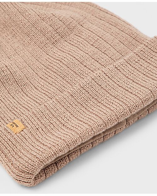 Lil Atelier Knitted Winter Hat - Roebuck - 100% Wool Winter Hats