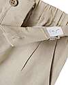 Lil Atelier Linen Trousers - Beige - Adjustable Waist Trousers