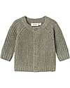 Lil Atelier NBMOLFERT LS KNIT CARD LIL - seagrass Cardigans