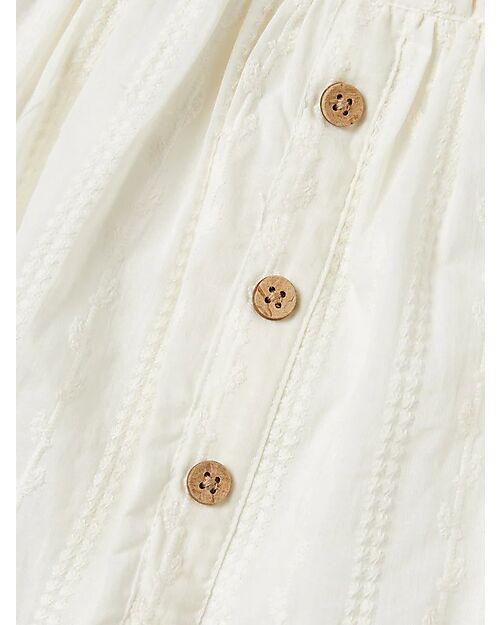 Lil Atelier Skirt Jazelle - White - 100% Organic Cotton Skirts