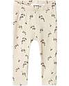 Lil Atelier Slim Fit Leggings with Elastic Waistband - Birch Berries - Organic Cotton and TENCEL™ Leggings