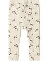 Lil Atelier Slim Fit Leggings with Elastic Waistband - Birch Berries - Organic Cotton and TENCEL™ Leggings