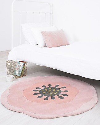 Lilipinso Cotton Rug - 100 x 98 cm - Anemone Carpets