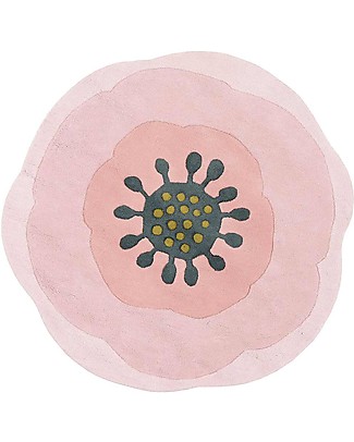Lilipinso Cotton Rug - 100 x 98 cm - Anemone Carpets