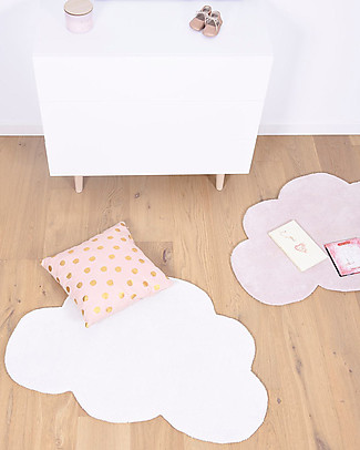 Lilipinso Cotton Rug - 67 x 100 cm - White Cloud Carpets