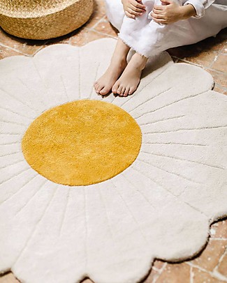 Lilipinso Cotton Rug - 98 x 100 cm - Daisy Carpets