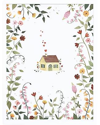 Lilipinso Framed art print (30x40 cm) - Little cottage Wall Decorations