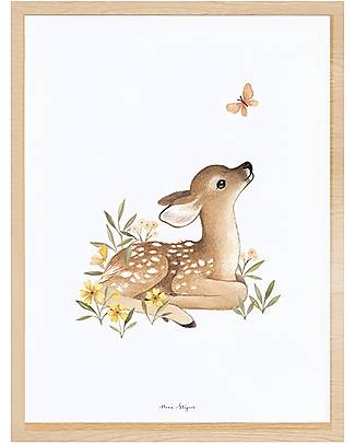 Lilipinso Framed poster (30x40 cm) - Fawn Wall Decorations