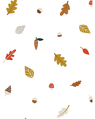 Lilipinso Non-woven Wallpaper - 50 x 1000 cm - Autumn Leaves Wall Stickers