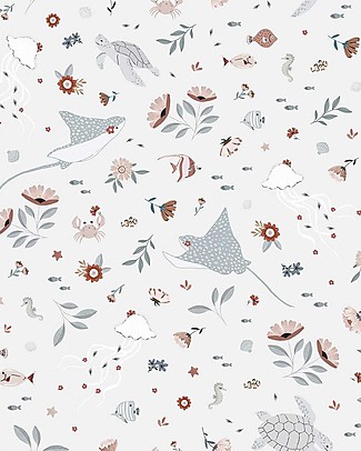 Lilipinso Non-woven Wallpaper - 50 x 1000 cm - Sealife Wall Stickers