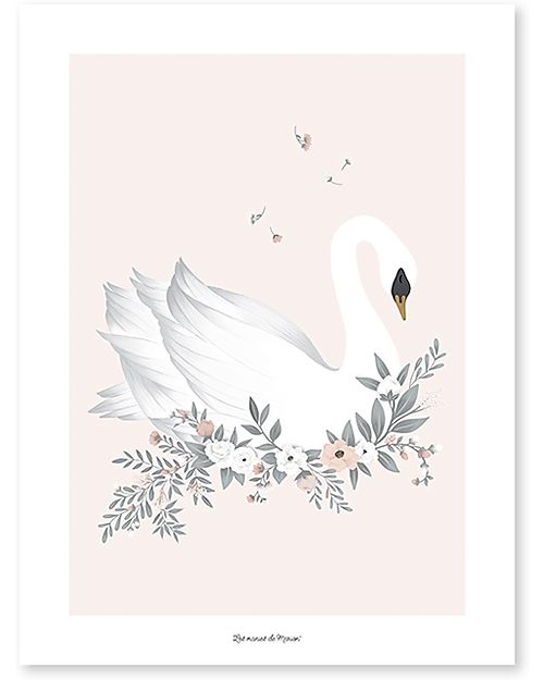 Lilipinso Poster (30x40 cm) - Swan Wall Decorations