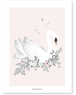 Lilipinso Poster (30x40 cm) - Swan Wall Decorations