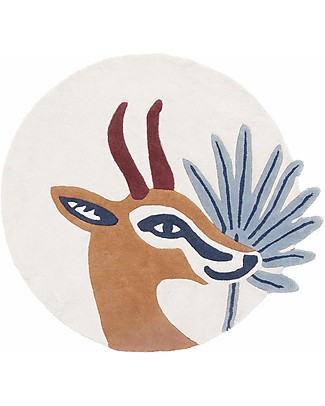 Lilipinso Round Cotton Rug - 100 cm - Gazelle Carpets
