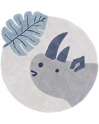 Lilipinso Round Cotton Rug - 100 cm - Rhino Carpets
