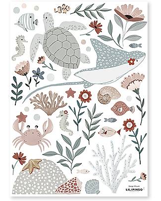 Lilipinso Wall decals A3 (29,7x42 cm) - Ocean dream Wall Decorations