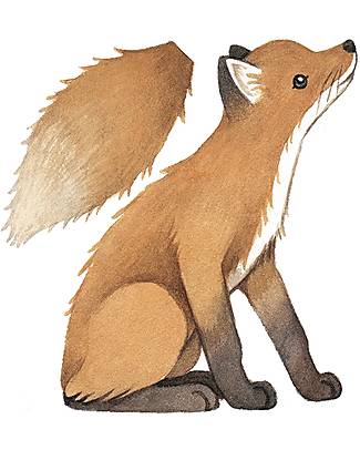 Lilipinso Wall decals special size - Vintage fox Wall Decorations