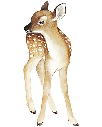 Lilipinso Wall Sticker in Vinyl - Fawn Wall Decorations