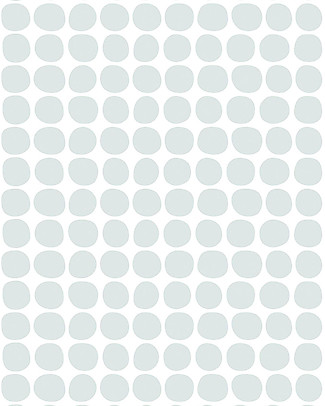 Lilipinso Wall Stickers in Vinyl - 150 Light Blue Dots Wall Decorations