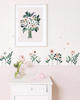 Lilipinso Wall Stickers in Vinyl - Anemones Wall Decorations