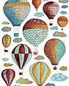 Lilipinso Wall Stickers in Vinyl - Hot-air Baloons Wall Decorations