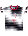 Lilly+Sid Applique Top Flamingo - 100% organic cotton T-shirts