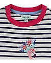 Lilly+Sid Applique Top Flamingo - 100% organic cotton T-shirts