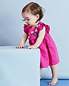 Lilly+Sid Butterfly Yoke Dress - Pink - 100% organic cotton Dresses_