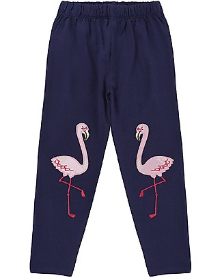 Lilly+Sid Flamingo Knee Leggings - 100% organic cotton Leggings