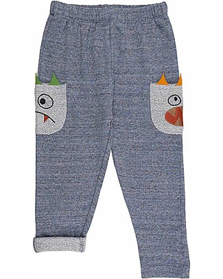 Lilly+Sid Monster Pocket Joggers - 100% Organic Cotton Trousers